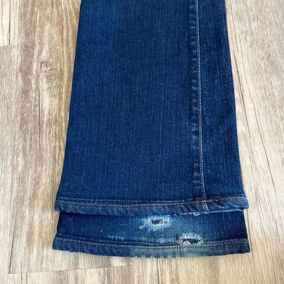 J Brand Boot Leg Distressed Jeans‎ Blue size 28 - Picture 6 of 11